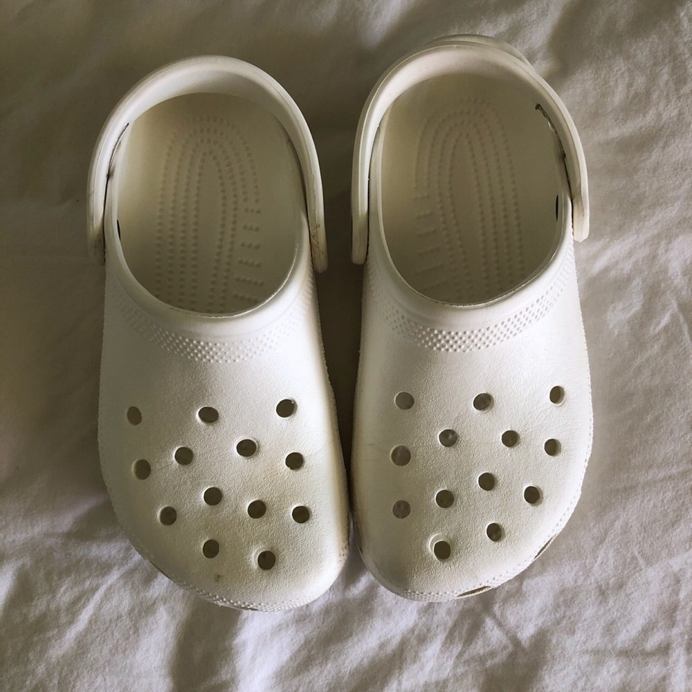 White crocs